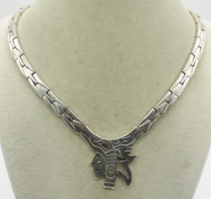Incredible Taxco Mexico 925 Necklace