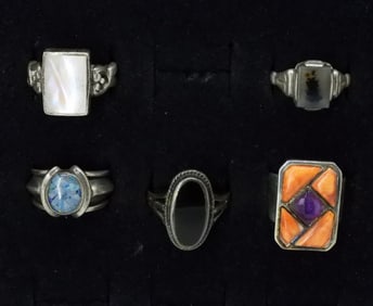 Jay King Multi Stone 925 Ring & More