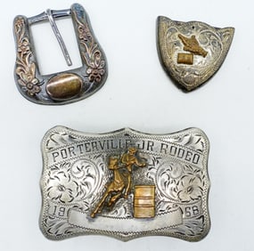 1968 Sterling 10K Belt Buckle & More
