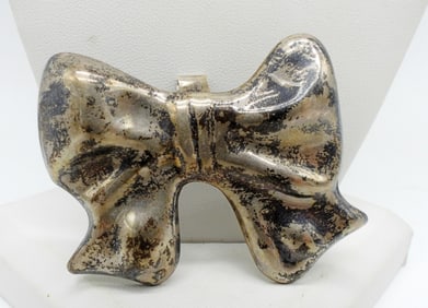 Taxco Sterling Bow Brooch