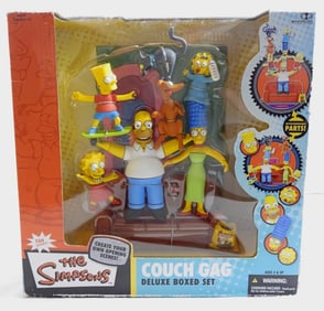 2006 The Simpsons Couch Gaga Figurines