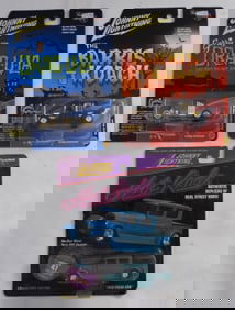 (3) Johnny Lightning 1:64 Scale Die-Cast Cars