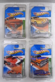 (4) Hot Wheels