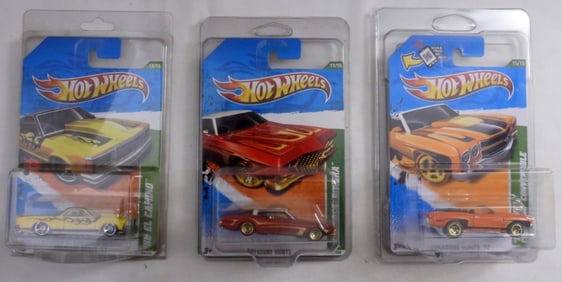 (3) Hot Wheels  Treasure Hunts