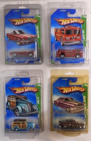 (4) TH Hot Wheels