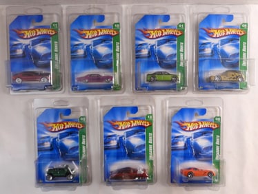 (7) Treasure Hunts Hot Wheels