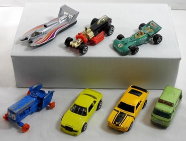 (7) Variety Toy Cars
