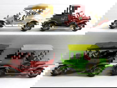 (4) Matchbox Models Toy Cars