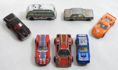 (7) Variety Toy Cars