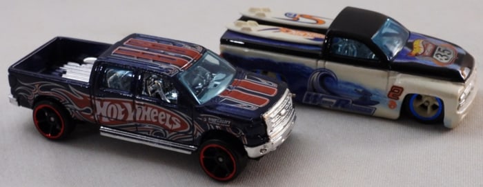 (2) Hot Wheels Trucks