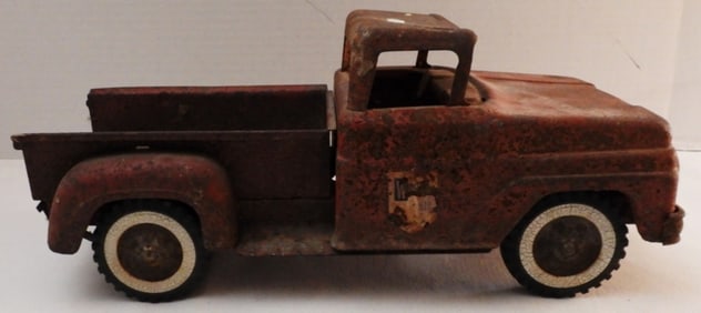 1960s Red Tonka Side Step Pickup Truck