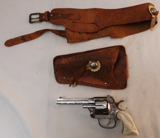 Eagle Toy Revolver & Holster With Belt
