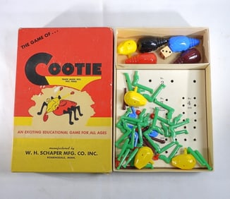 Vintage Cootie Game