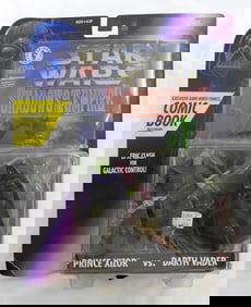 96' Star Wars Prince XIZOR Vs. Darth Vader W/Comic