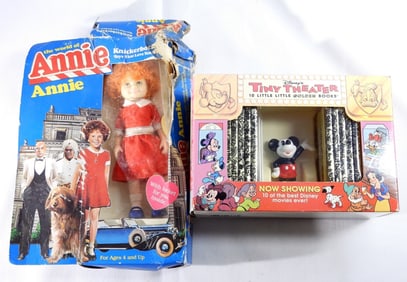 Disney Little Golden Books Set & Orphan Annie