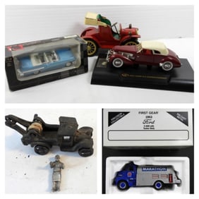(5) Vintage Toy Car Lot