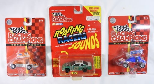 (3) Racing Champions Collectors Cars