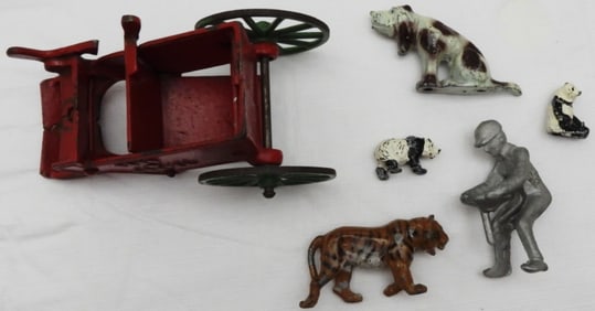 Cast Iron Sand & Gravel Wagon & More