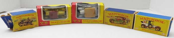 (5) Matchbox Cars In Original Boxes