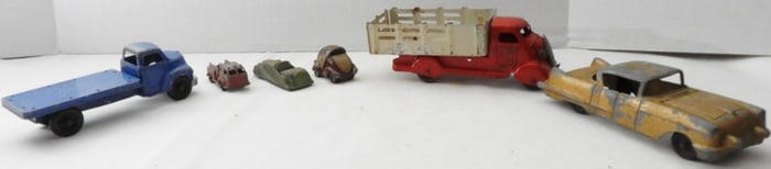 (6) Assorted Vintage Cars