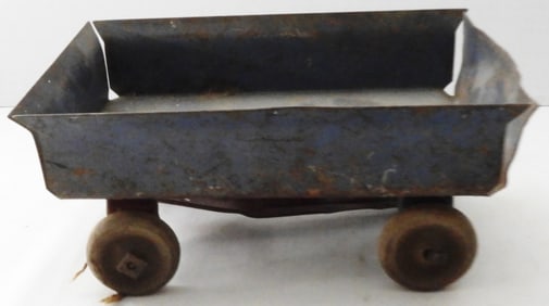 Vintage Pressed Steel Toy Wagon