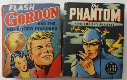 The Phantom & Flash Gordon Better Little Books