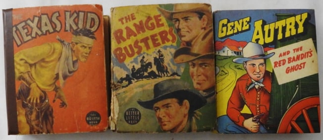 (3) The Better Little Books- Western Theme