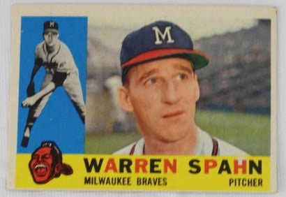 Warren Spahn  #445 TOPPS 1960