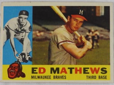 1960 Ed Mathews #420 TOPPS
