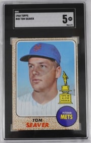 1968 TOPPS #45 Tom Seaver SGC