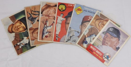 (7) TOPPS Baseball Cards