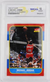 1996-97 Fleer Michael Jordan #4
