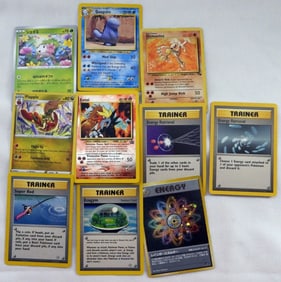 (10) Mixed Lot Of Pokemon Cards