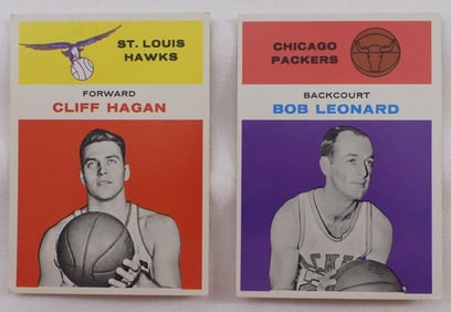 (2) Fleer Basketball Cards