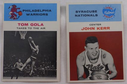 (2) Fleer Basketball Cards