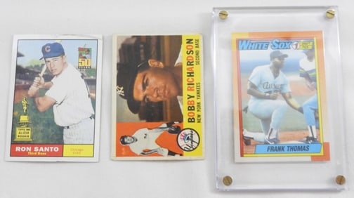 (3) Baseball Cards From TOPPS