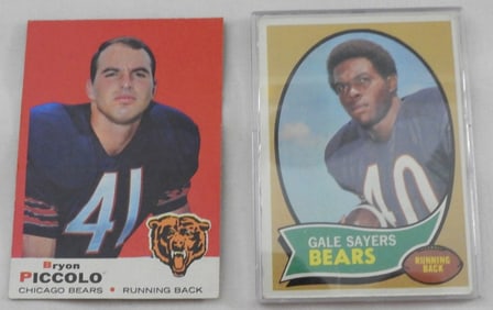 (2) TOPPS Football Cards