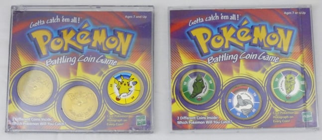 (2) Pokemon Battling Coin Game