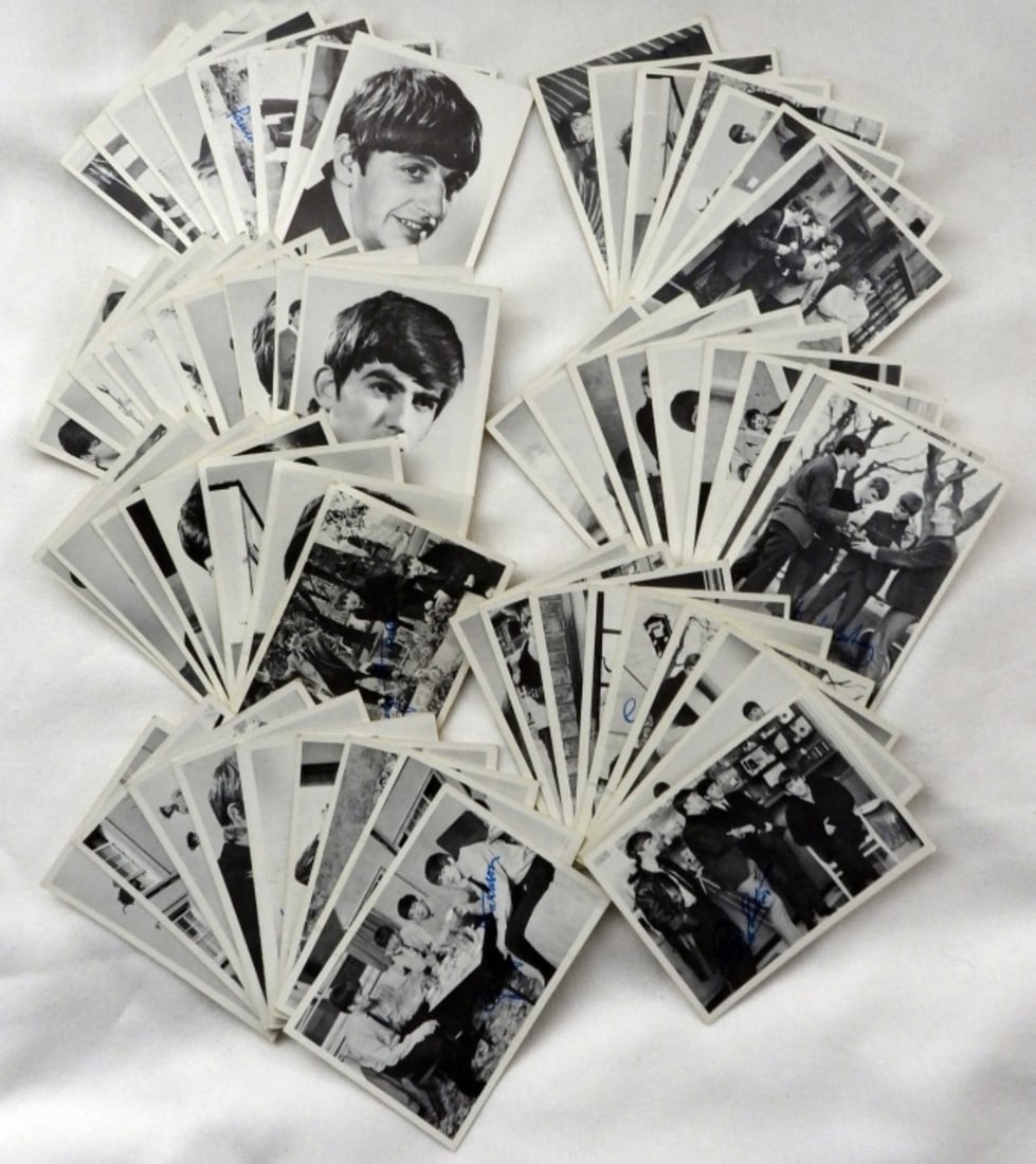 TOPPS Beatles Cards (1-60)  Black & White (1 of 2)