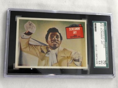 1957 TOPPS Hit Stars #19 Screamin' Jay