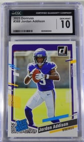 Jordan Addison Football Card