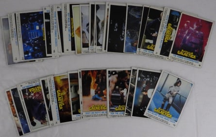 Lot Of 1978 Battlestar Galactica Trading Cards