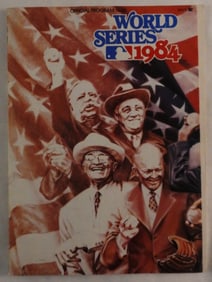 1984 World Series Official Program