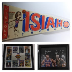 Basketball Framed Cards, Photos & Pennant