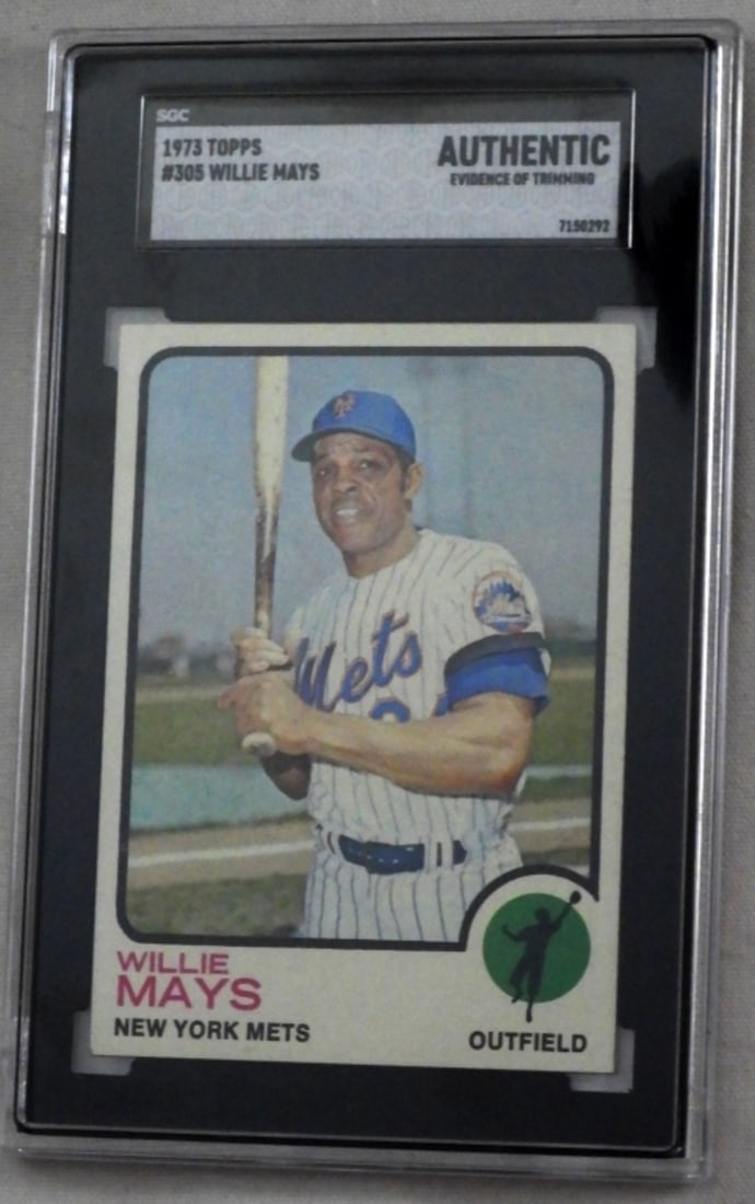1973 TOPPS  Willie Mays #305 (1 of 2)