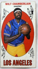 Wilt Chamberlain #1 TOPPS Card