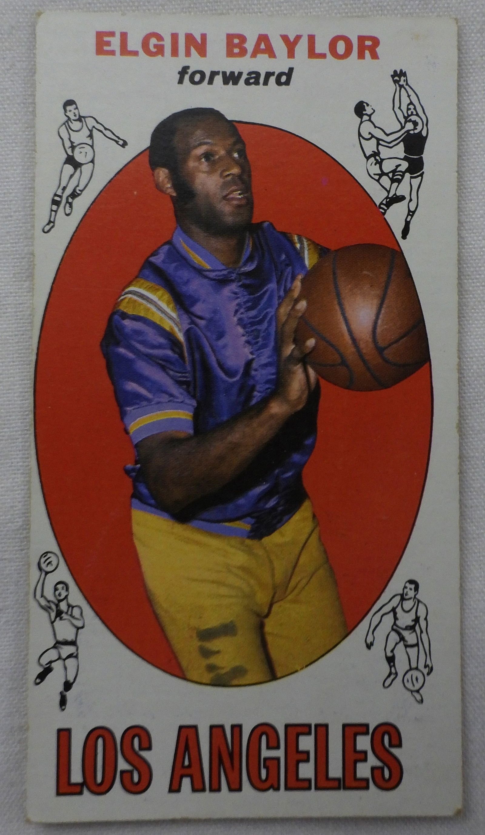 Elgin Baylor TOPPS #35 Basketball Card (1 of 2)