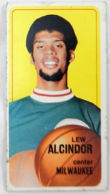 TOPPS Basketball Card Lew Alcindor #75