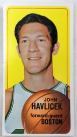 John Havlicek TOPPS #10 Basketball Card