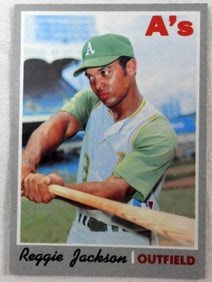 Reggie Jackson TOPPS Card #140